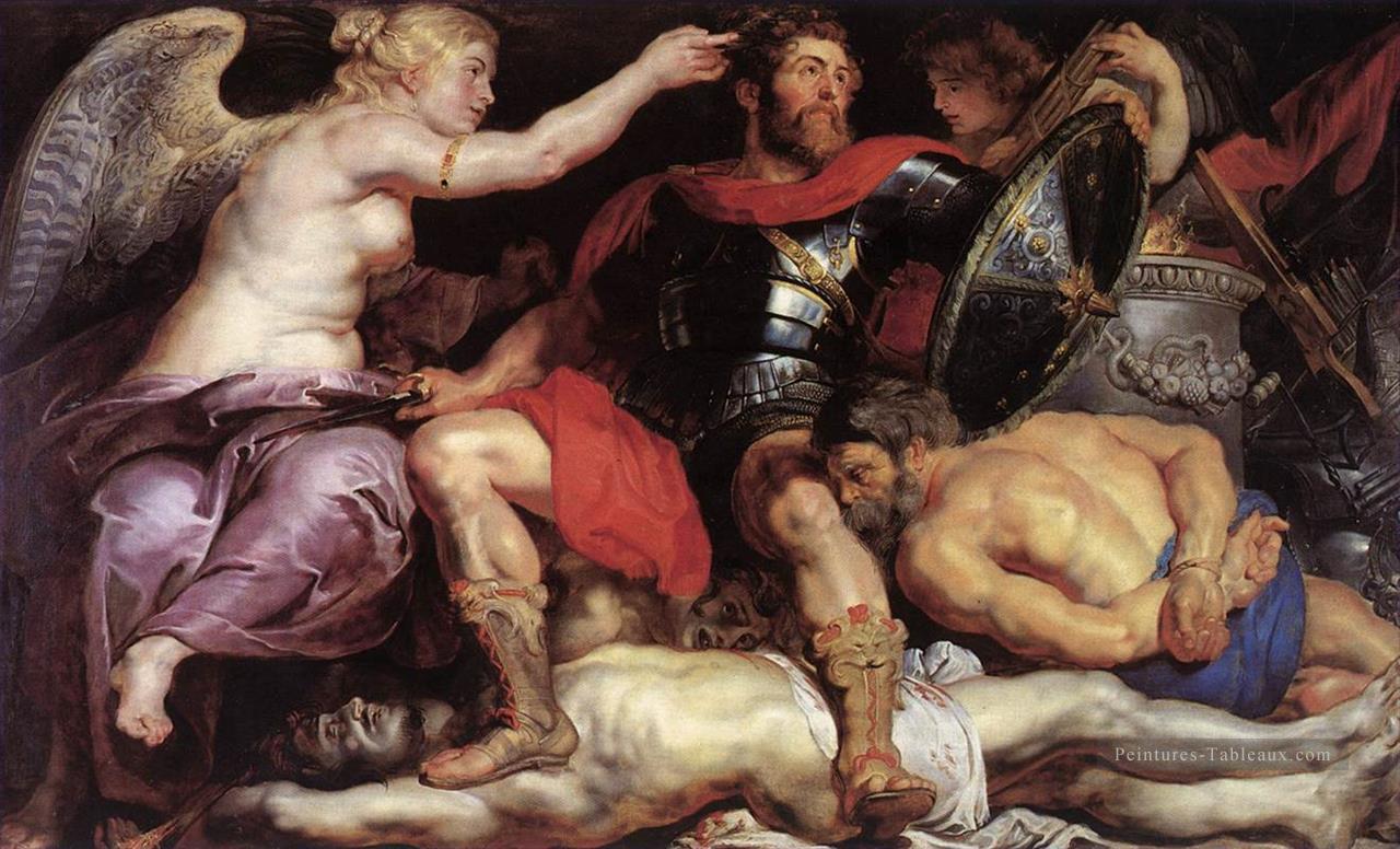 Le triomphe de la victoire Baroque Peter Paul Rubens Peintures à l'huile
